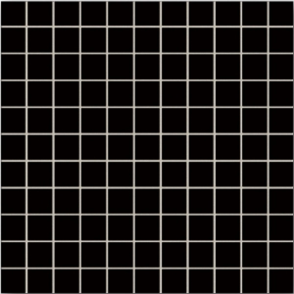 Colour Black Moz 30x30 - Мозаика